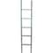 Ekena Millwork 15"W x 72"H x 3 1/2"D Vintage Farmhouse 5 Rung Ladder, Barnwood Decor Collection, Driftwood Blue DECR015X072X04LDRBU - alternate 5